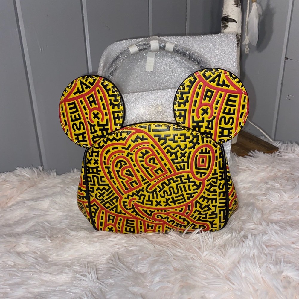 Coach x Keith Haring Mickey Kisslock Crossbody